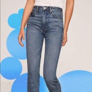 Reformation skinny jeans 26